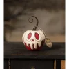 Red Apple With White Poison Ornament Mini LA2053 Bethany Lowe