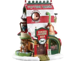 Reindeer Grooming Barn, B/O (4.5V)