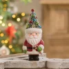 Retro Santa with Candy Cane and Tree Hat TL2370 Bethany Lowe