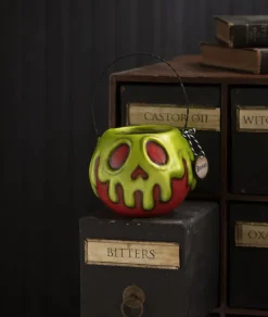 Small Red Apple With Green Poison Bucket LA1389 Bethany Lowe