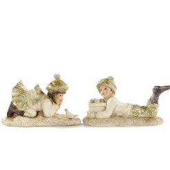 Snowkid with Gift & Dove 2 Assorted MC 30256