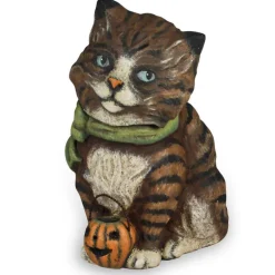 VL7875 Bethany Lowe Halloween Cat with Jol