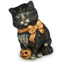 VL7875 Bethany Lowe Halloween Cat with Jol