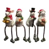 Willow Brooks Secret Christmas White bunny sitting on shelf 4 assorted WB1200 North Pole Christmas Shop London